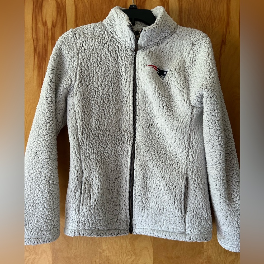 New England Patriots Sherpa Zip Up NFL
